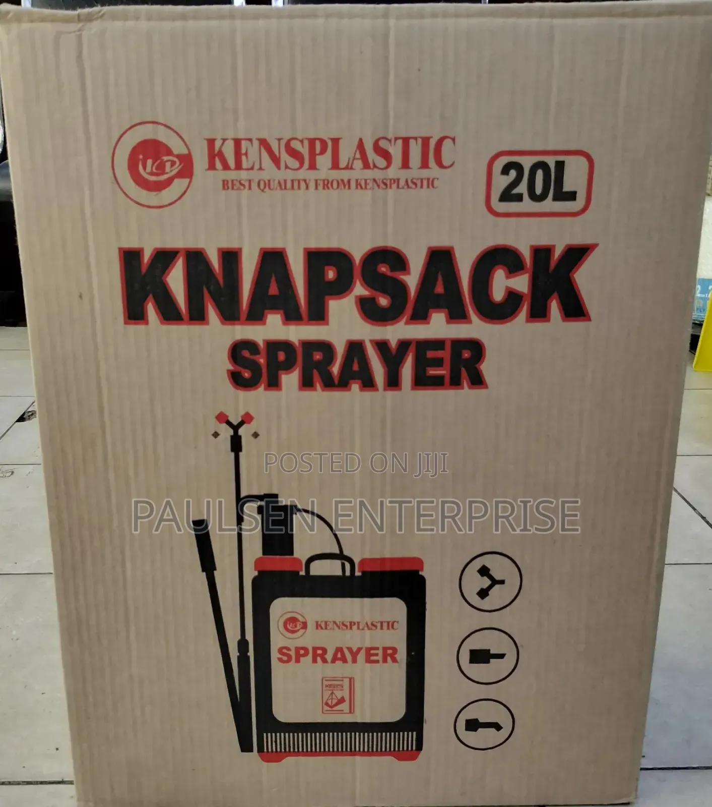 Kensplastic Knapsack Sprayer 20 Liter
