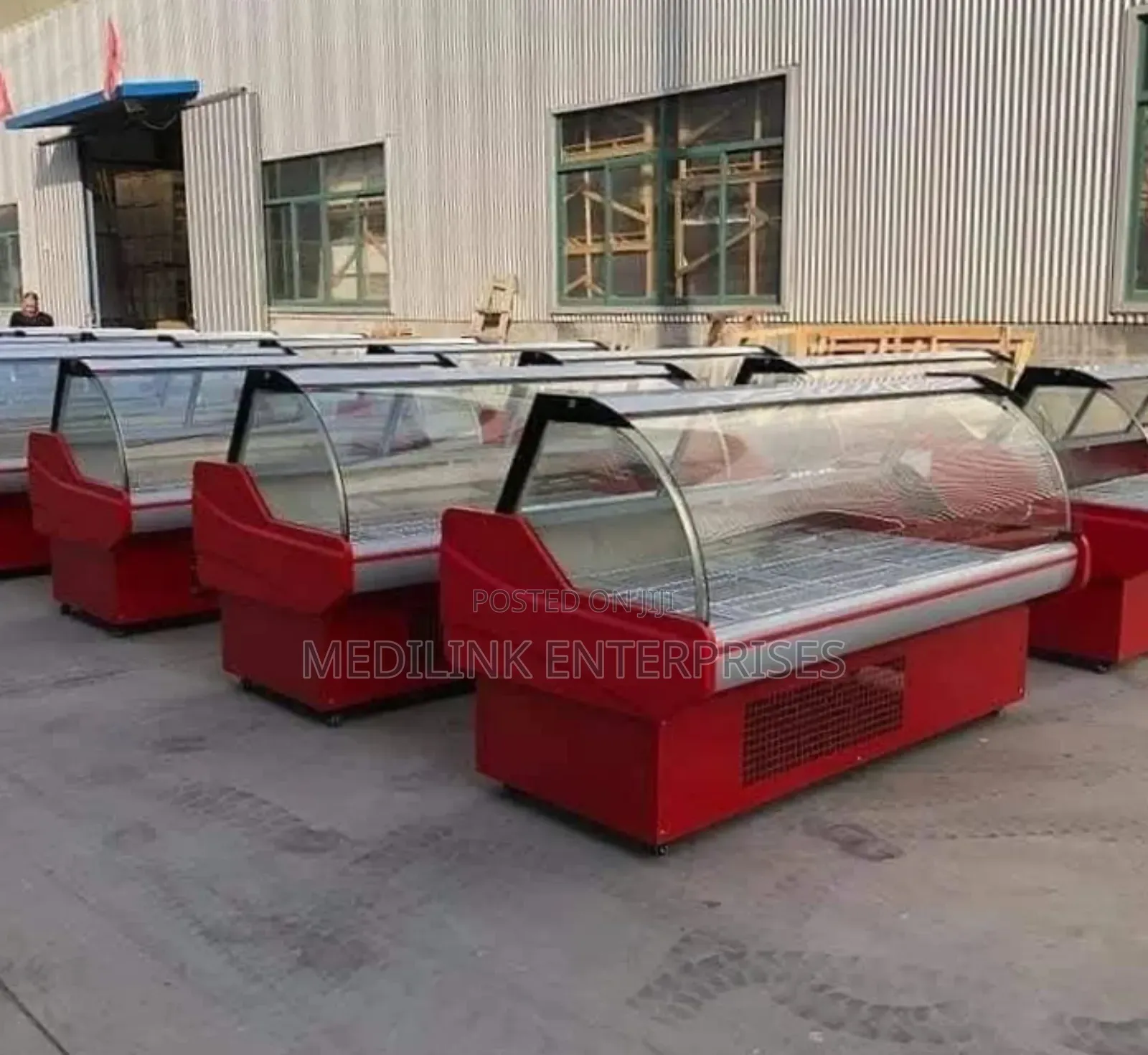 Customized 6ft Meat Chillers Display