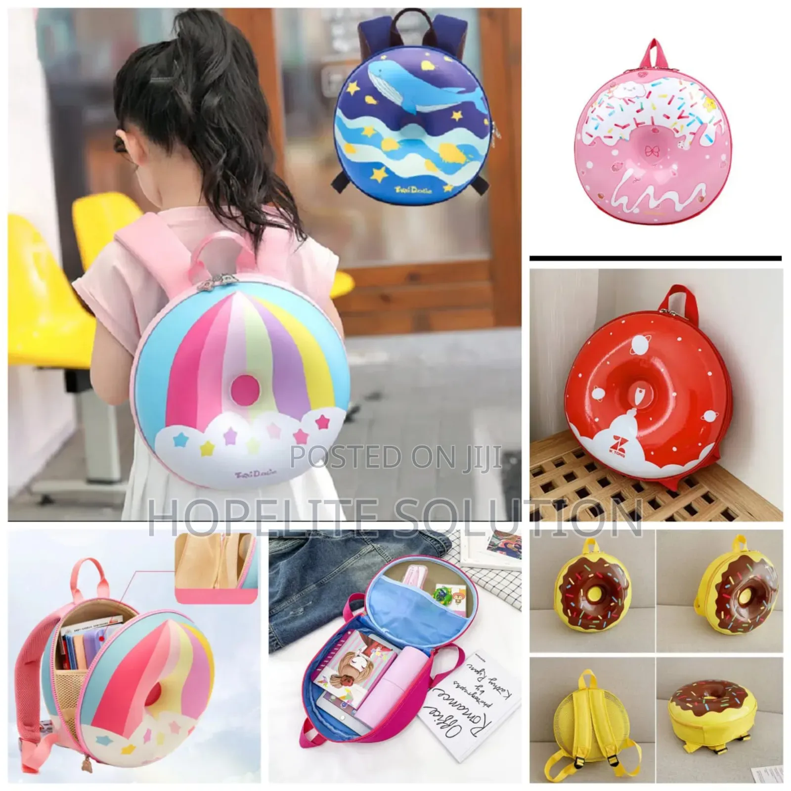 Baby Donought Shaped Backpack