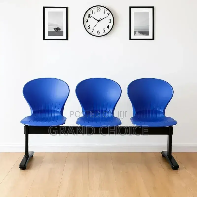 Plastic 3seater Waiting Bench Chair
