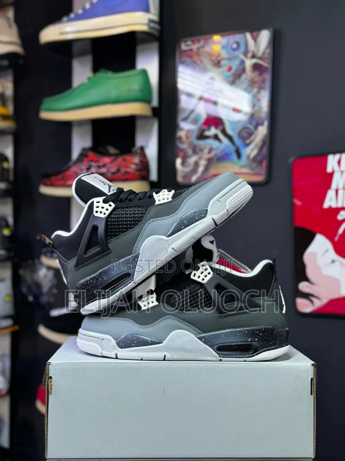 Nike Jordan 4 Retro “Fear Pack”
 Sizes :_38 39 40 41 42 43 44 45 46 47