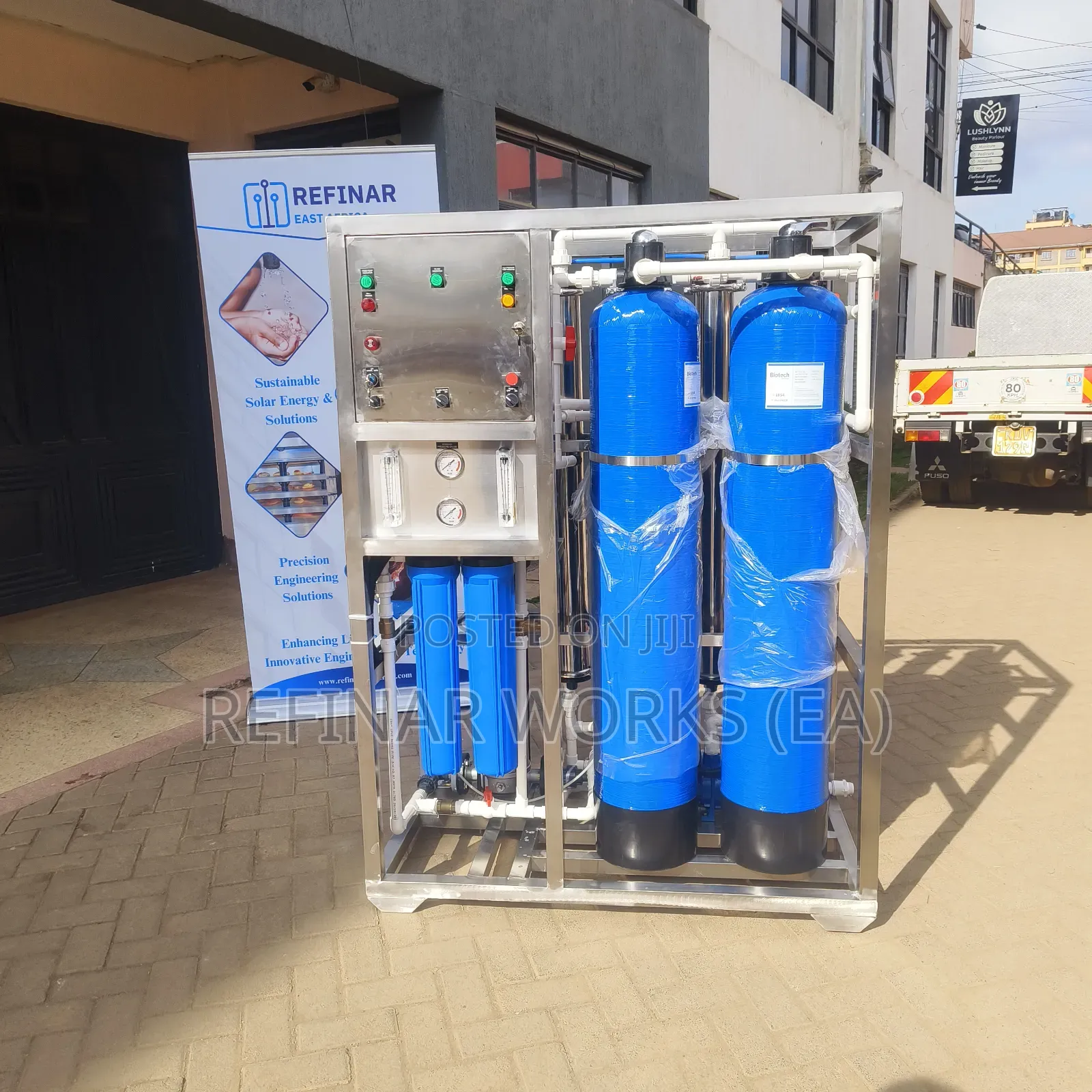 High Capacity Water Treatment Machine 500lph to 10,000lph Kenya