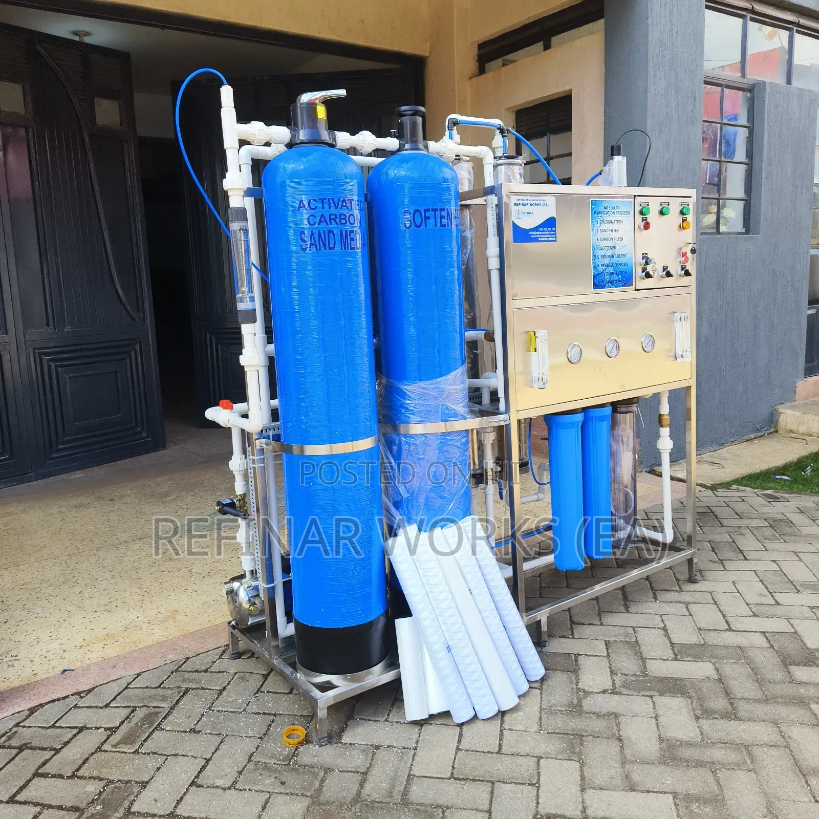 Reverse Osmosis Water Treatment Plant for Bottling Business