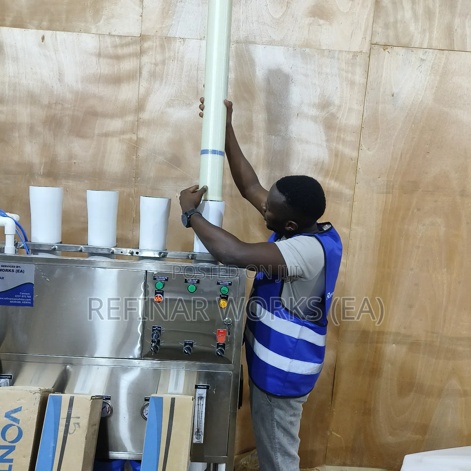 Reverse Osmosis Water Treatment Plant for Bottling Business