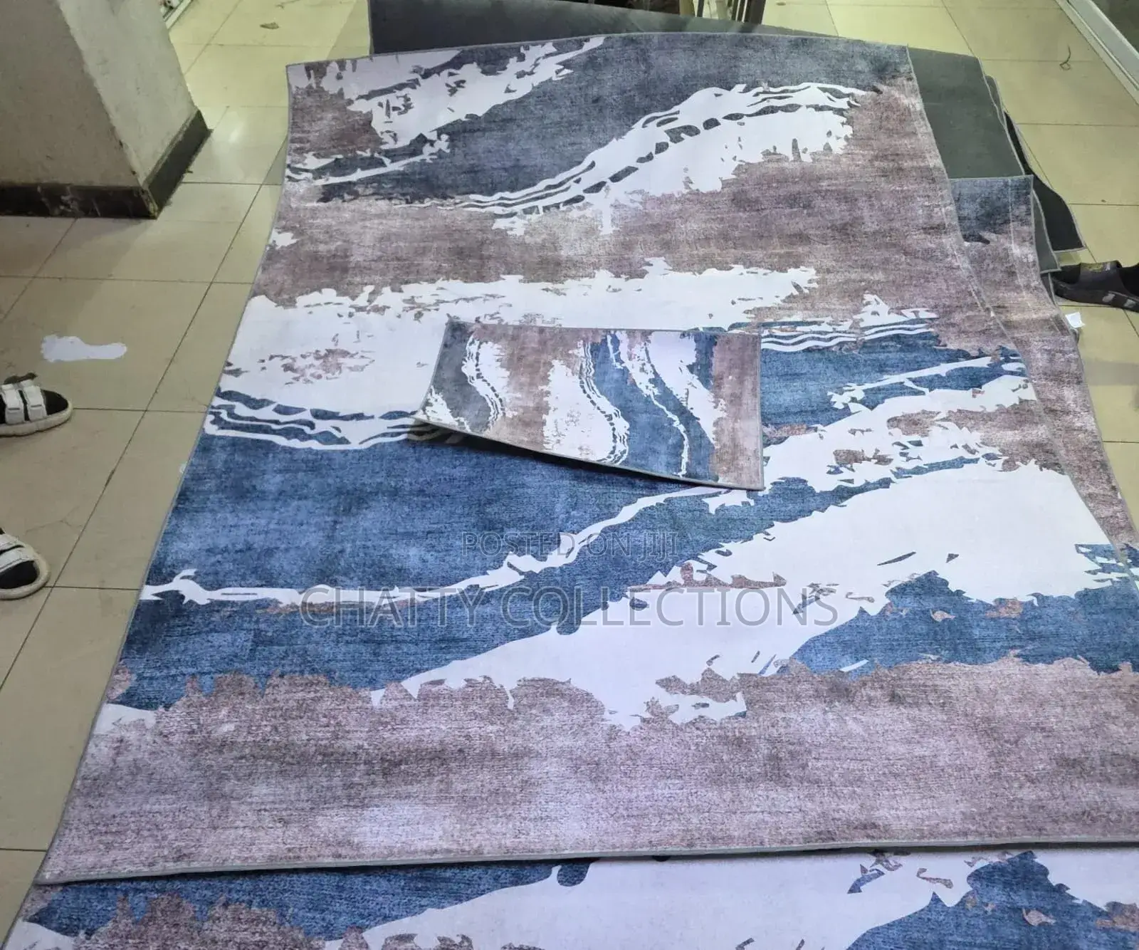 2 in 1 7 by 10 3d Carpets
With Door Mat