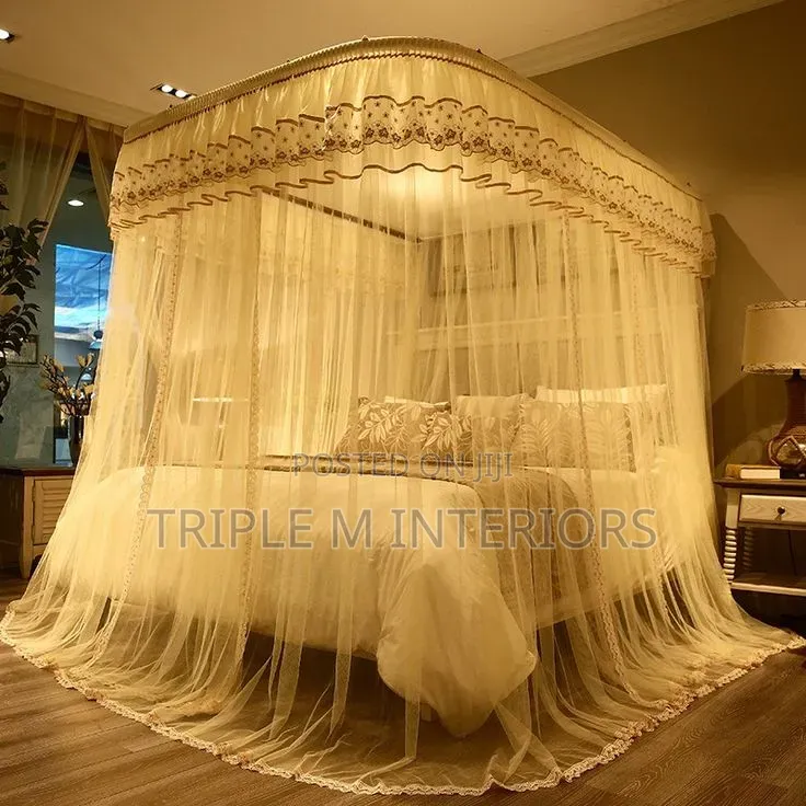 Heavy Duty 2 Stand Mosquito Net With Sliding Rail