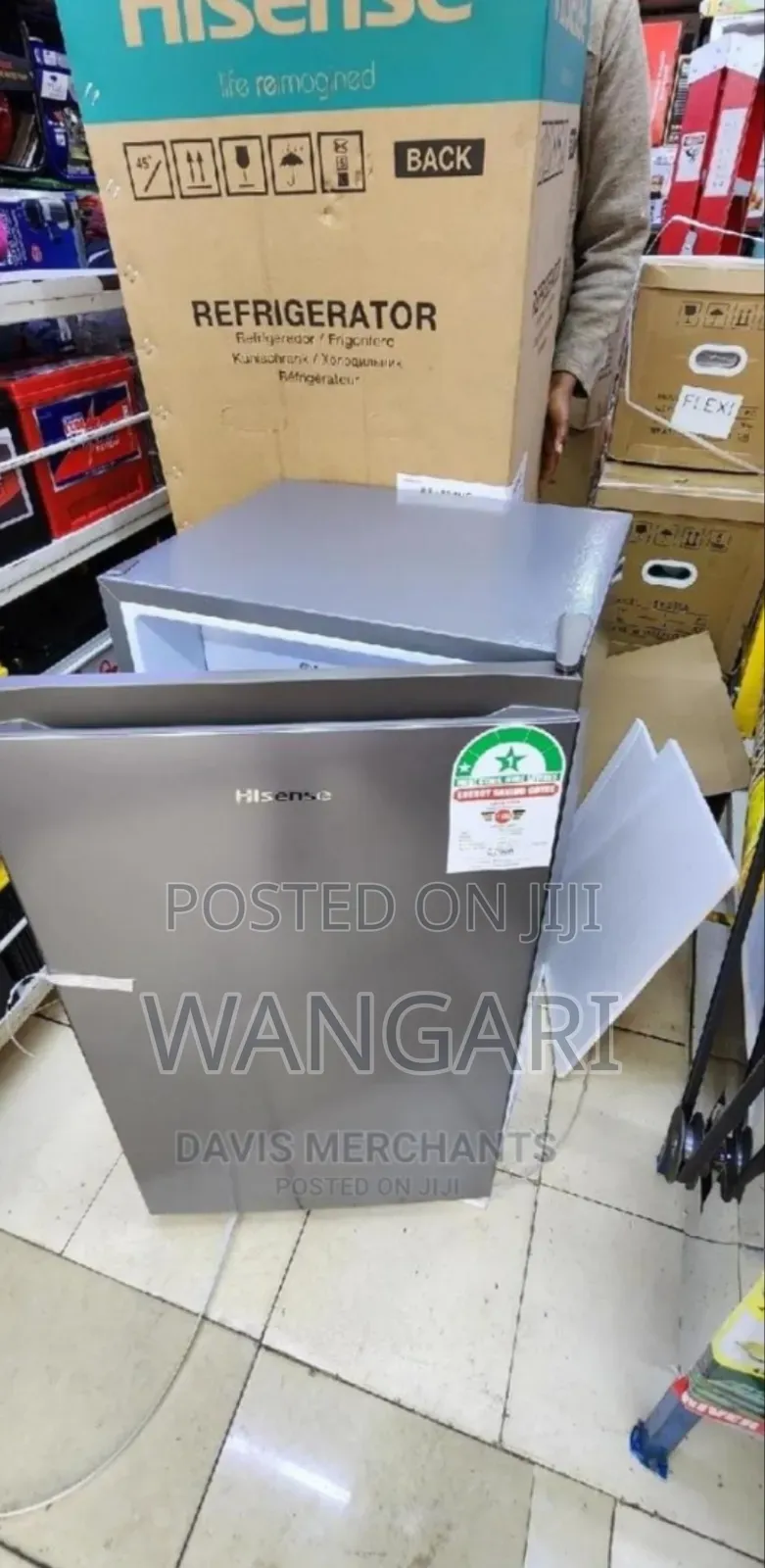 Single Stars Rating Hisense 94l Fridge