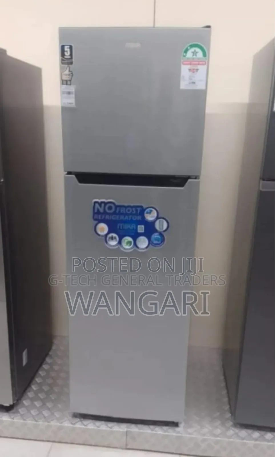 Silver Mika 255l Fridge