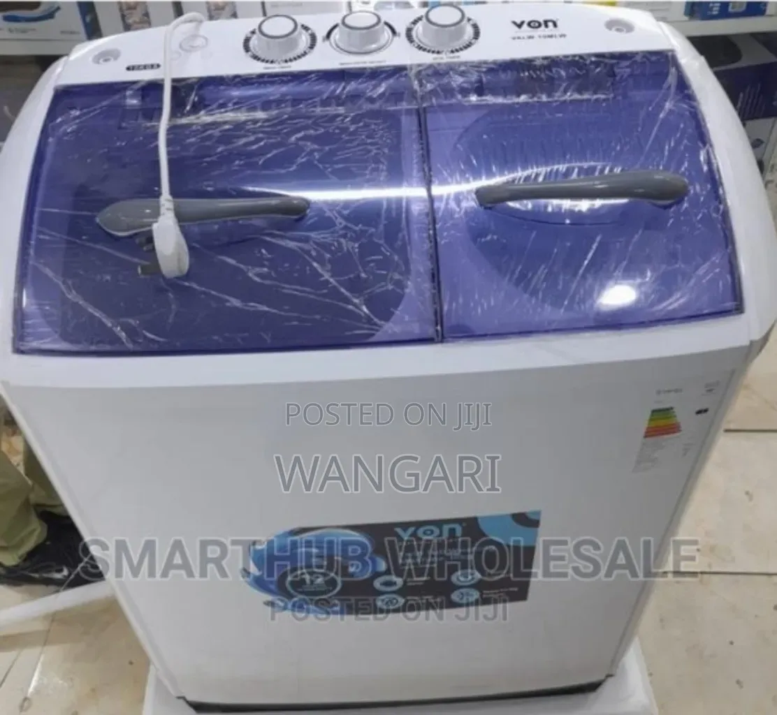 Two Doors Twin Von 13kgs Washing Machine