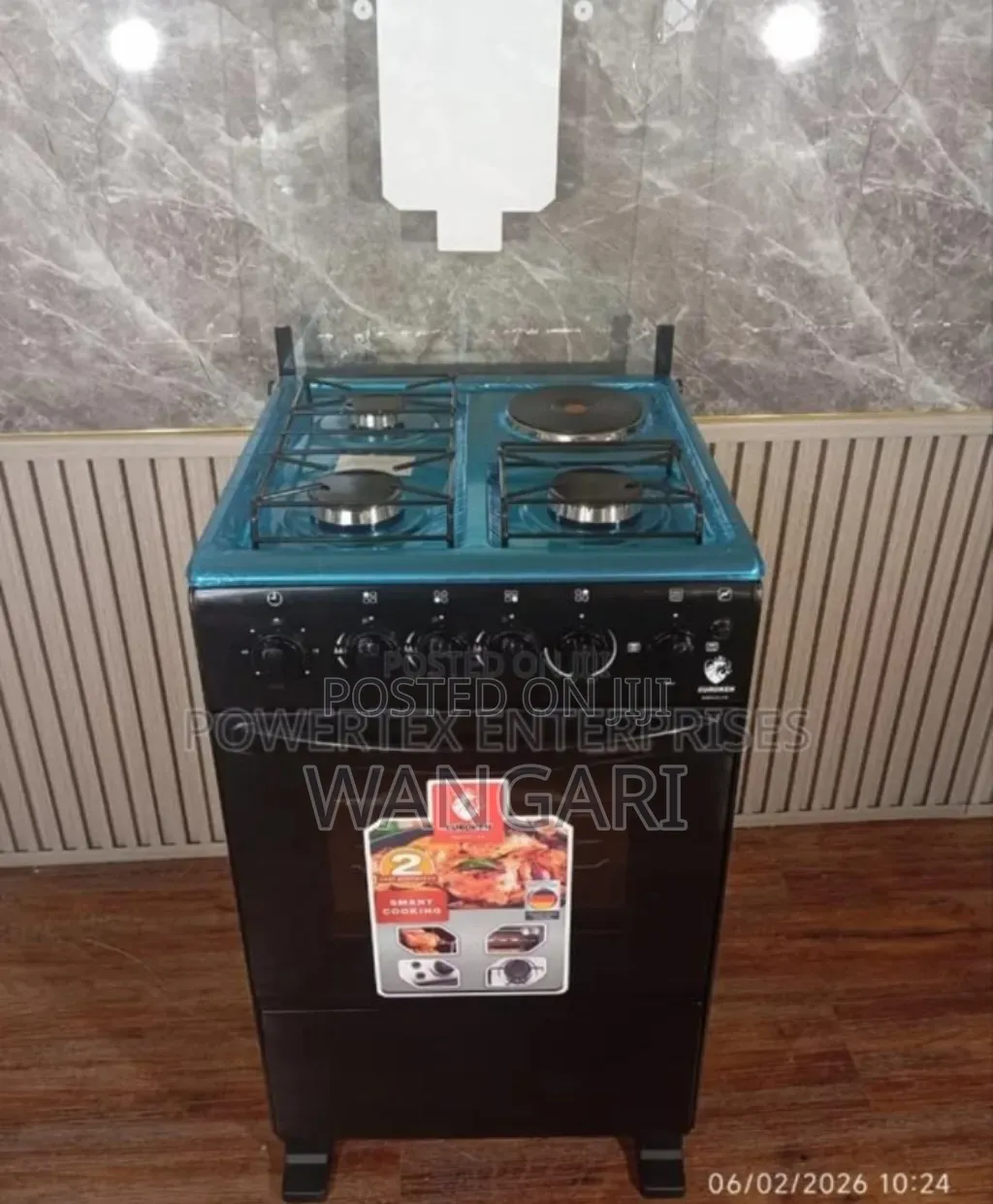 5by55 Euroken 3+1 Cooker