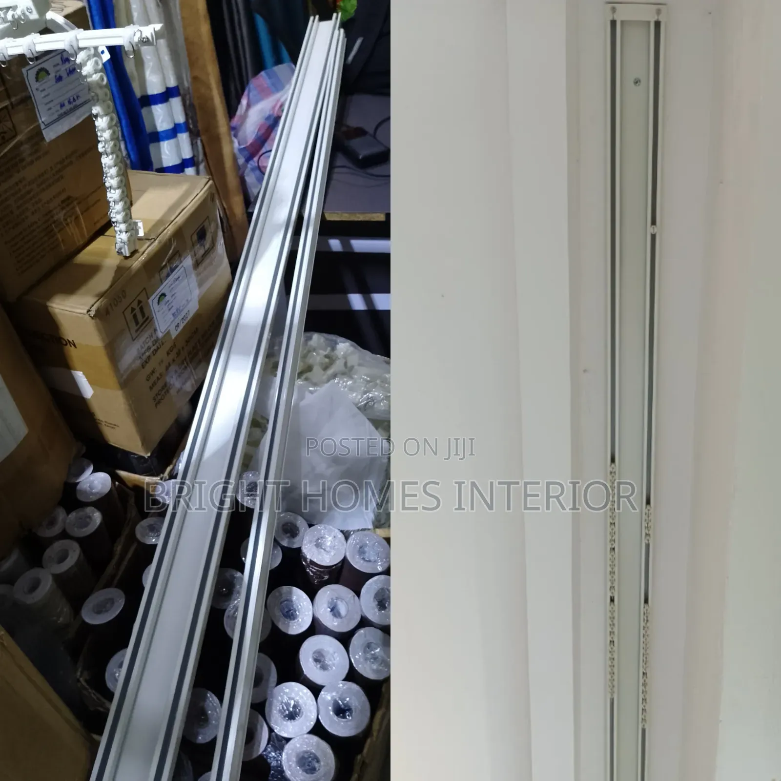 Ceiling Mounted Curtain Rails Available