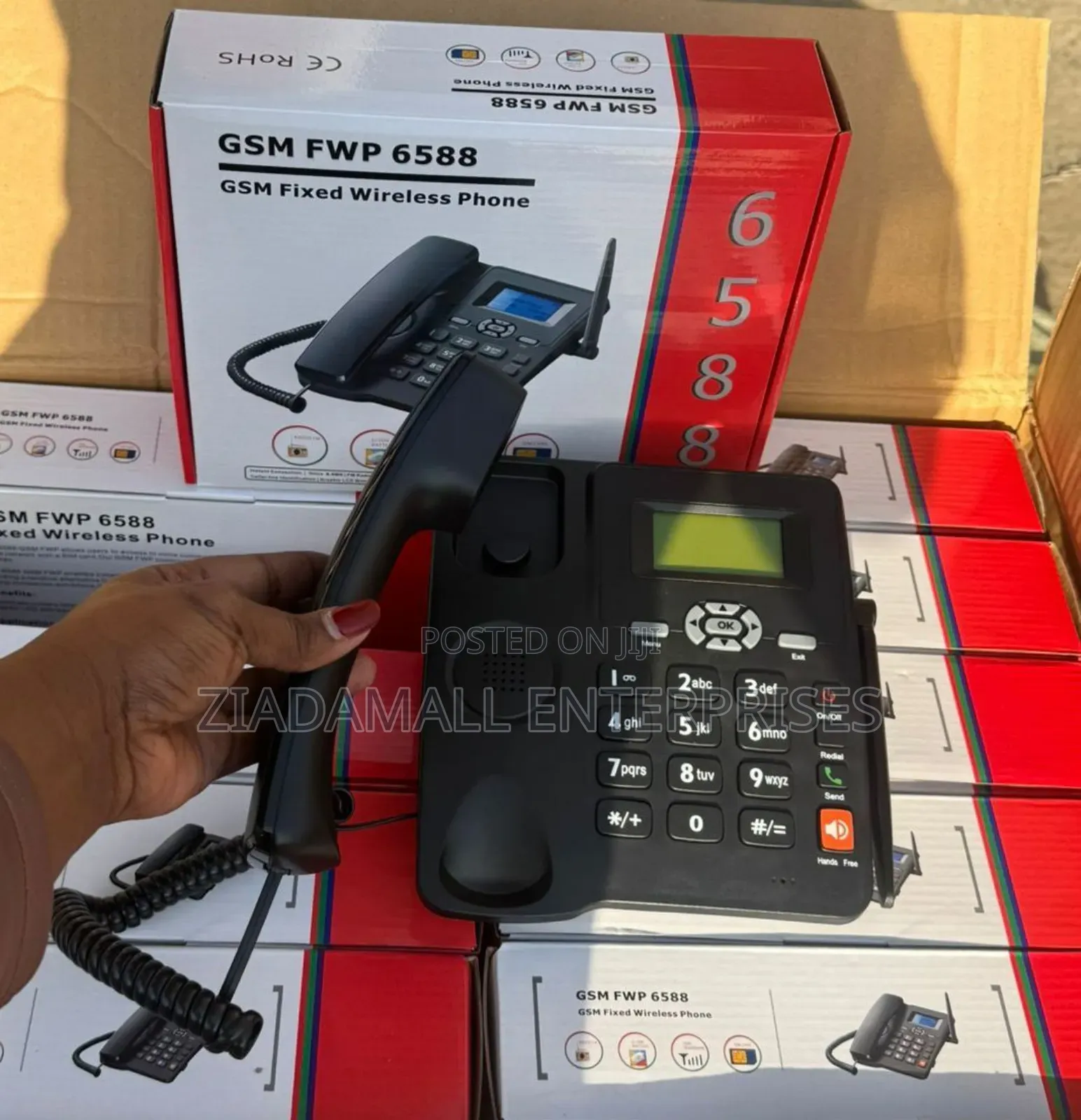 GSM 6588 Dualsim Desk Fixed Wireless Phone