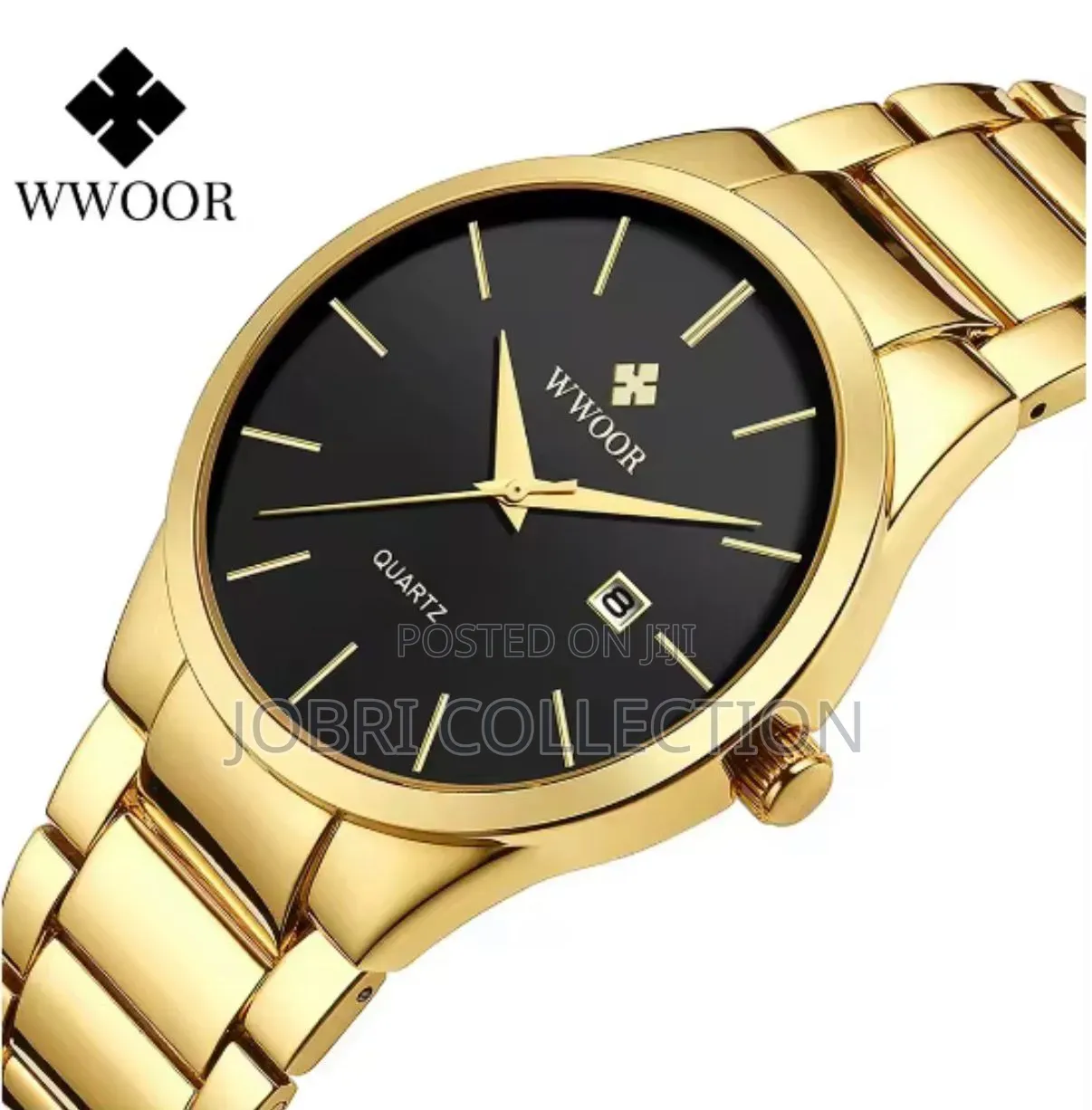 Round Face Wwoor Stainless Steel Gents Watch