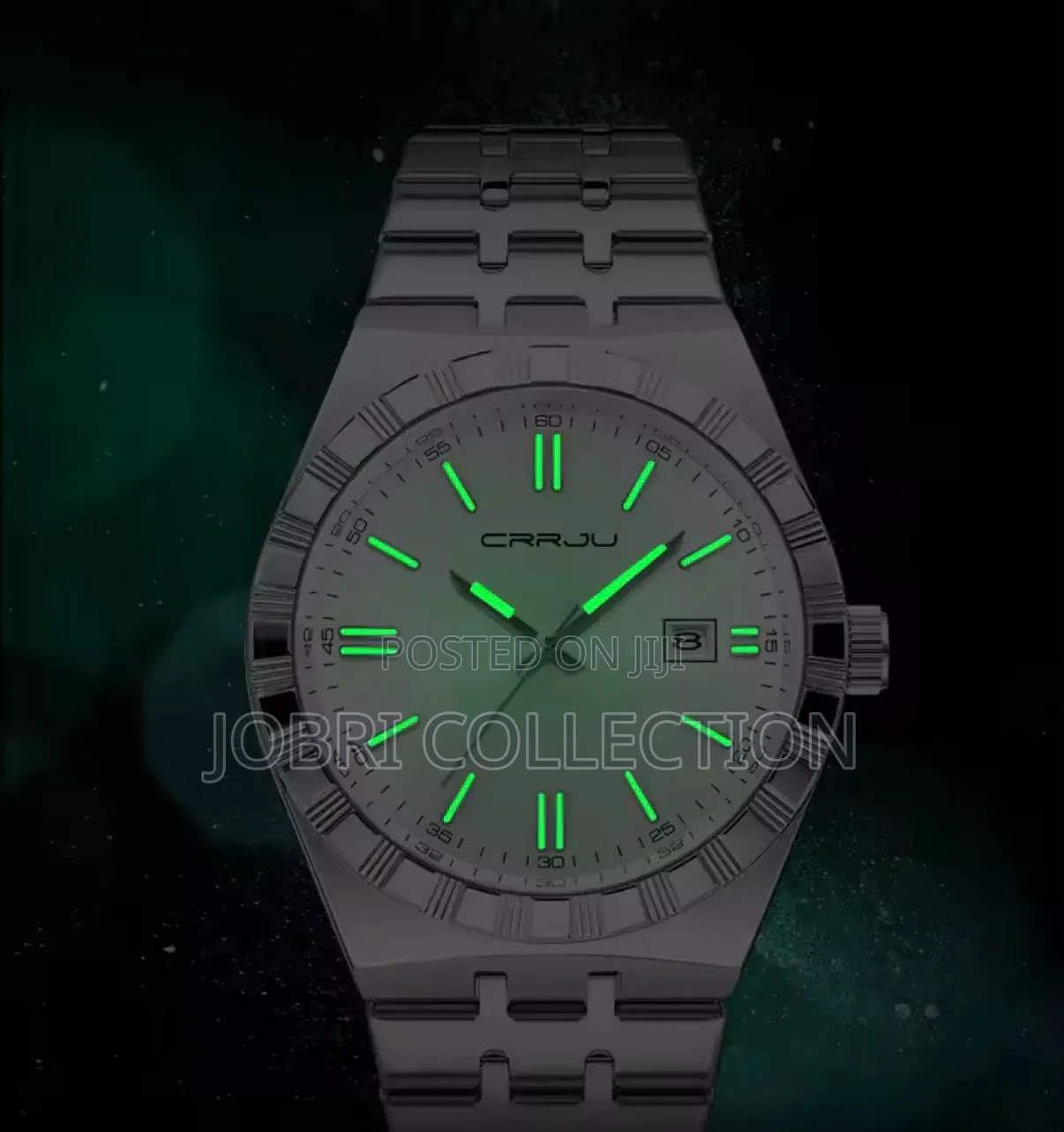 Crrju Gents Stainless Steel Watch