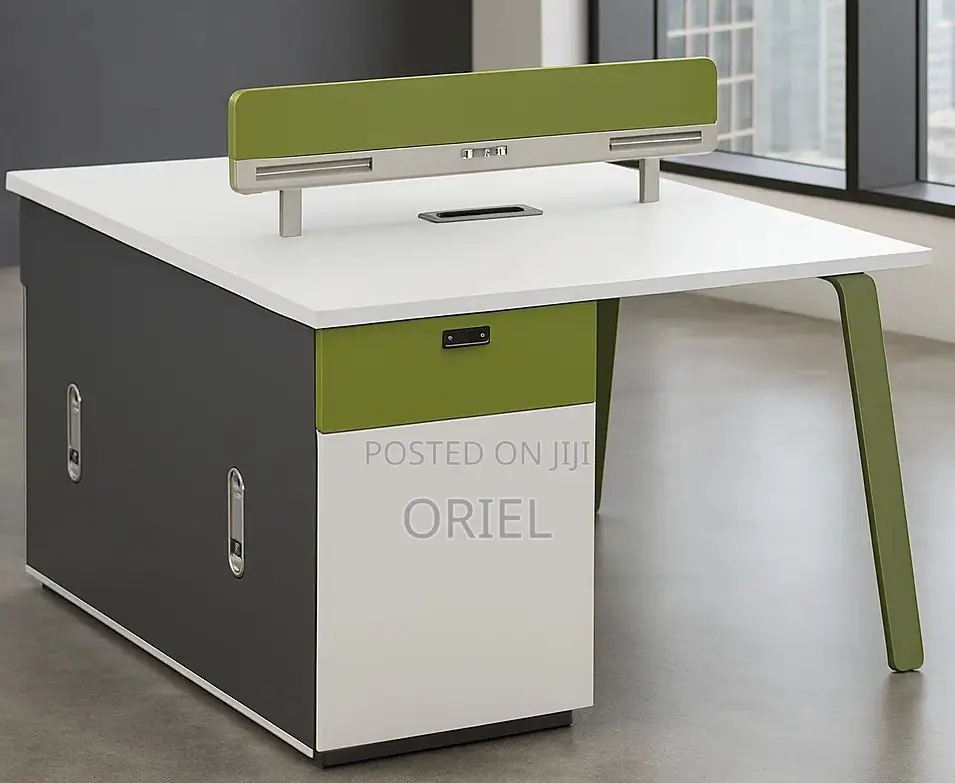 Office Workstation : 2-Seater Office Minimalist Workstation