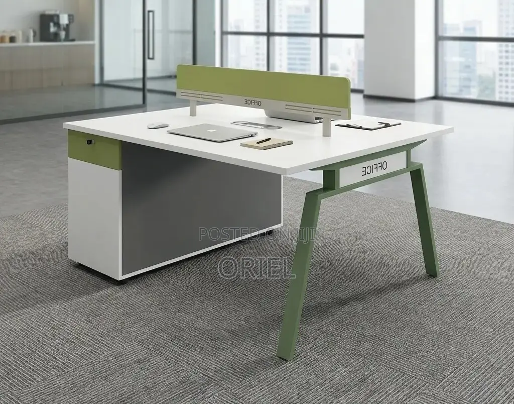 Office Workstation : 2-Seater Office Minimalist Workstation