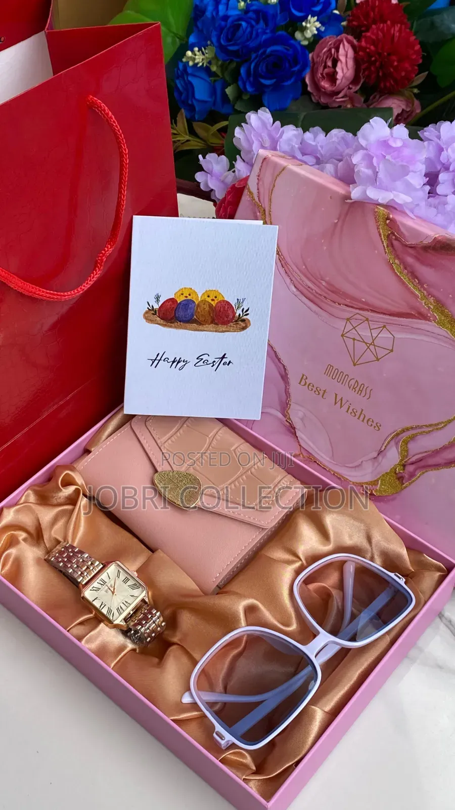 Ladies Watch X Sunglasses X Wallet Gift Set
