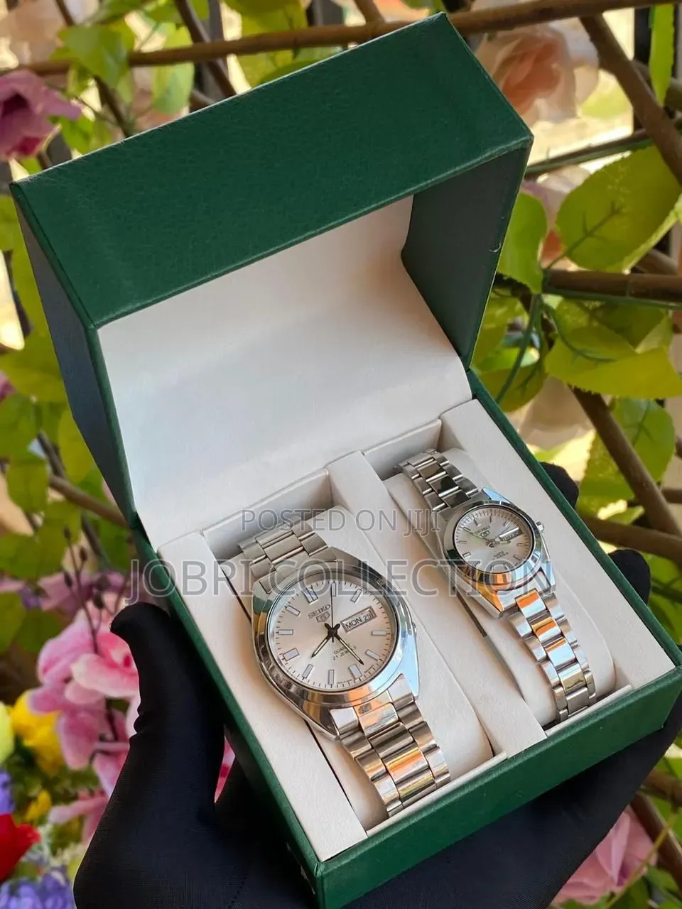 Non Fade Seiko X Orient Couples Watch Set