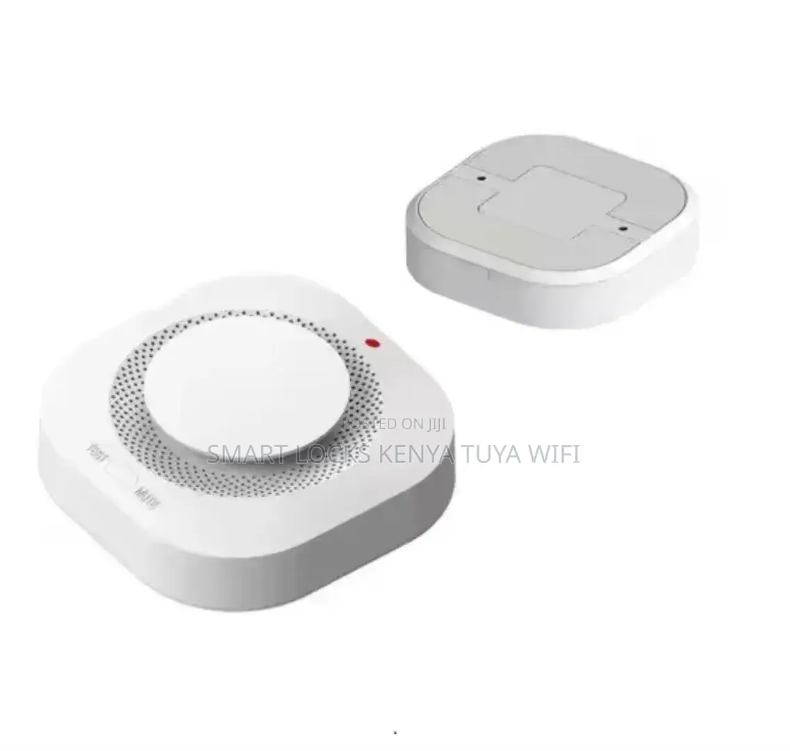 L Wifi Smart Smoke Detector Sensor Alarm Tuya Wifi