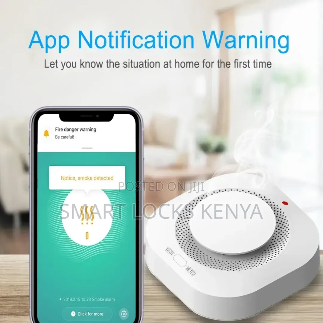Ledeast Pg -ss11 -w Smrt Tuya Wifi Smoke Detector