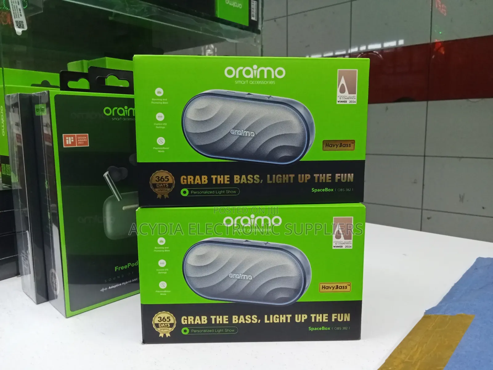 Oraimo Spacebox Obs-382 Portable Bluetooth Speaker