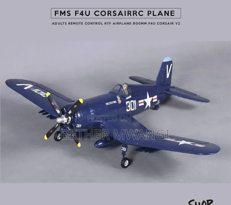 FMS F4u Corsairrc Rc Plane in Kenya