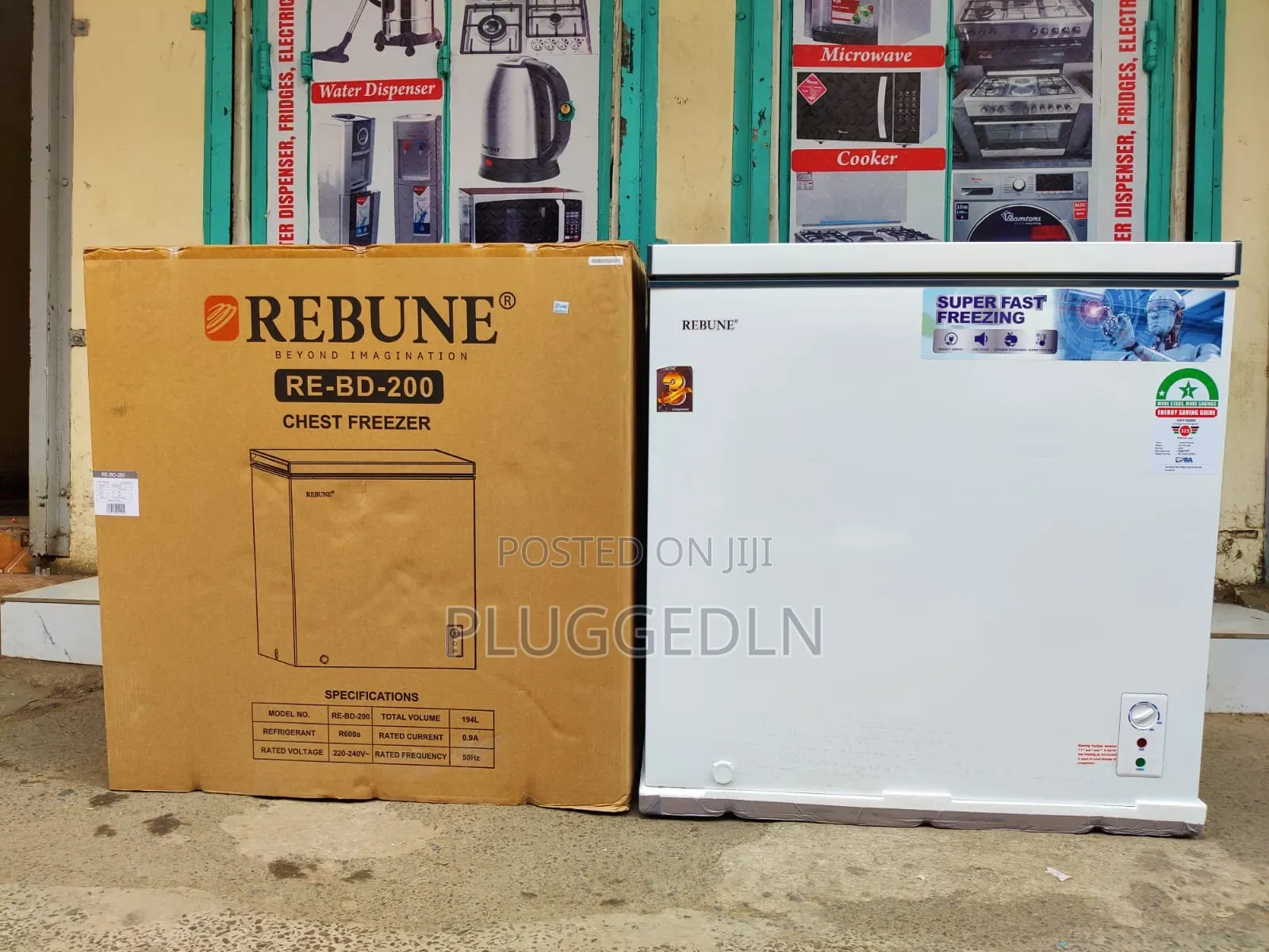 *Rebune 200l Freezer