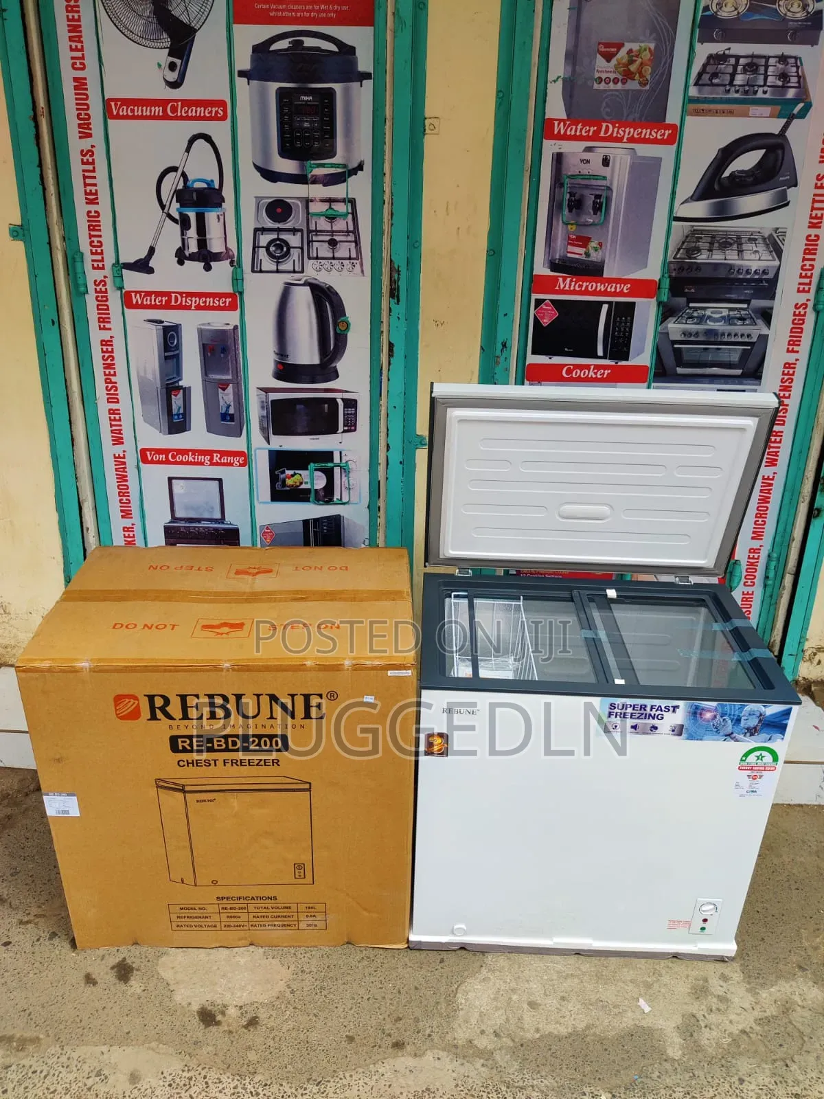 *Rebune 200l Freezer