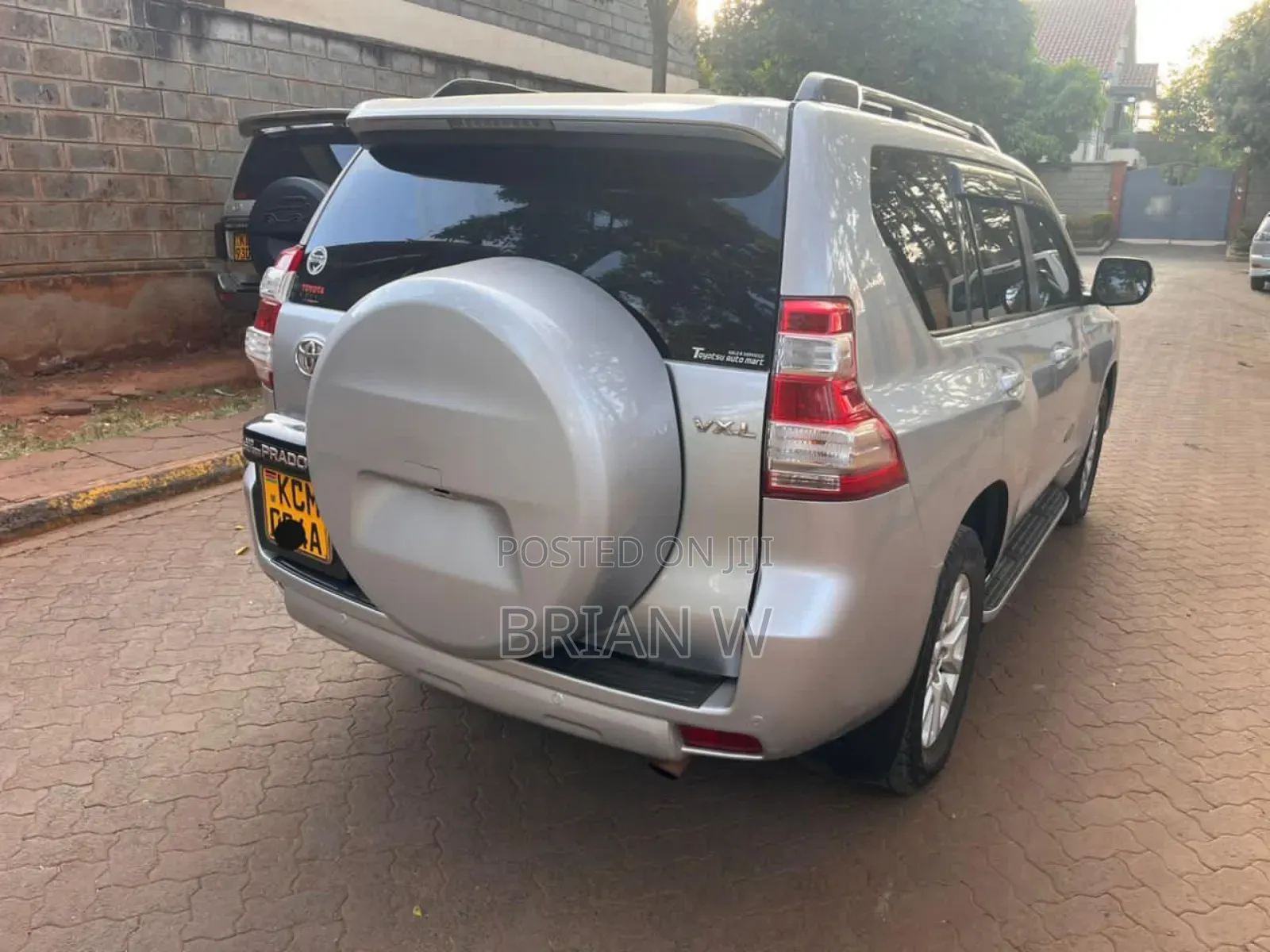 Toyota Land Cruiser Prado 2015 Silver