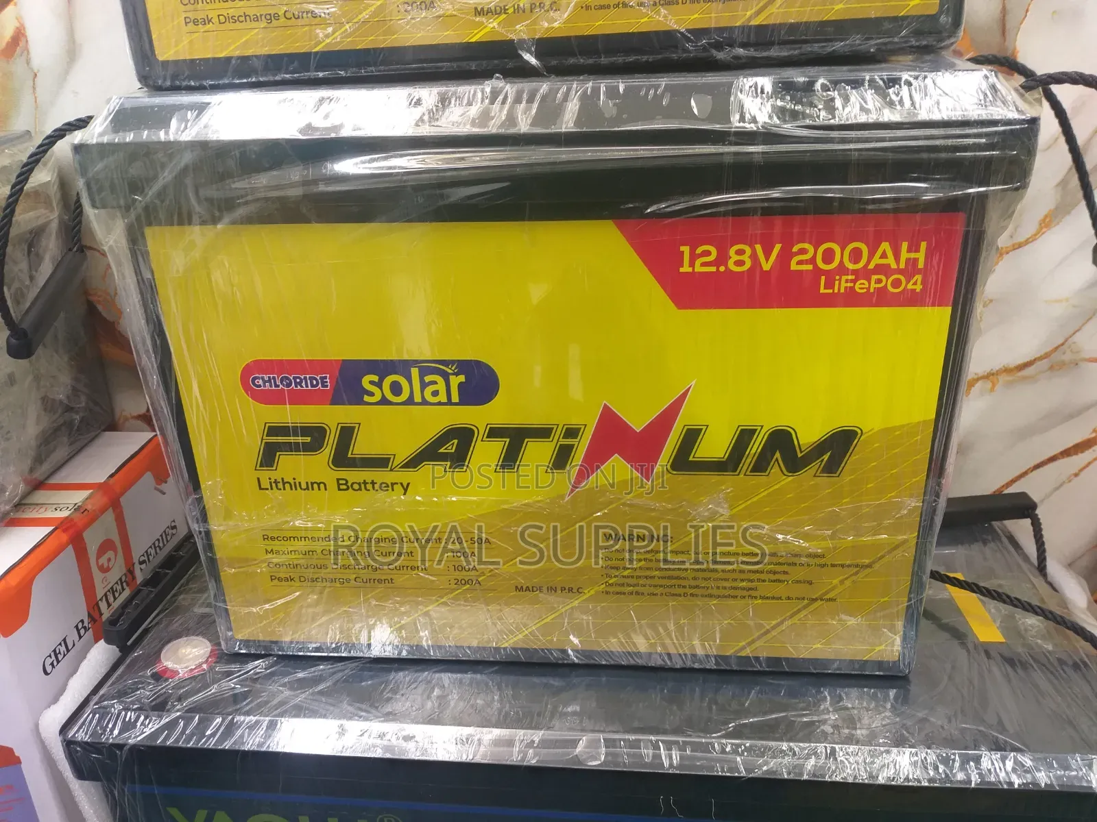 Platinum by Chloride Solar 200ah Lithium Battery