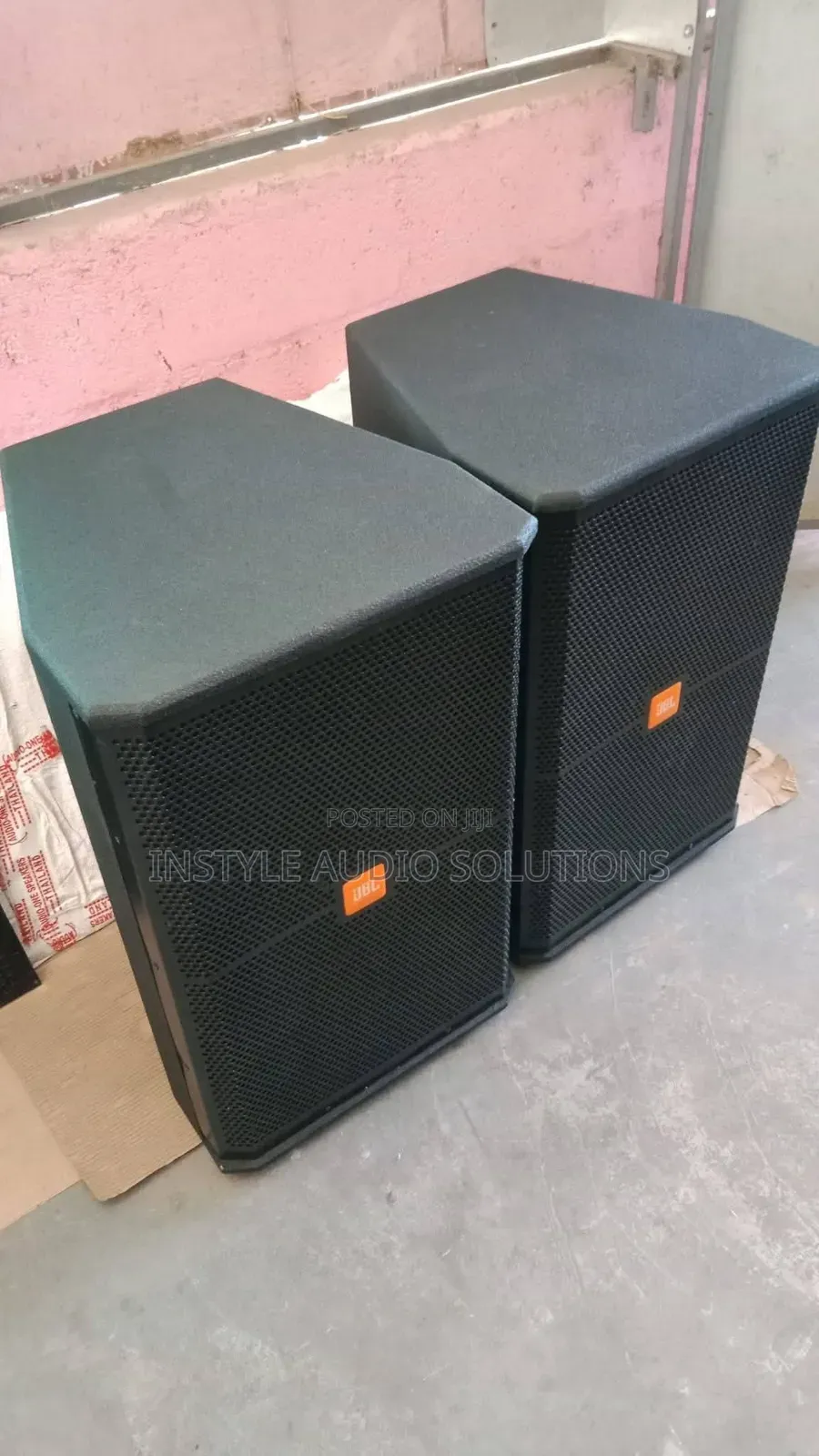 JBL 18" Double Bass Speaker - (2) JBL Mid Range 15" Speakers