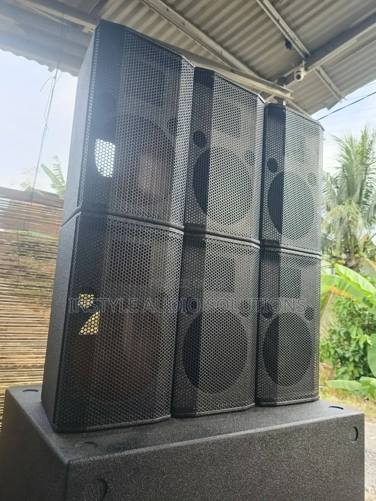 15" Empty Mid Range Wooden Box Speaker Good Quality