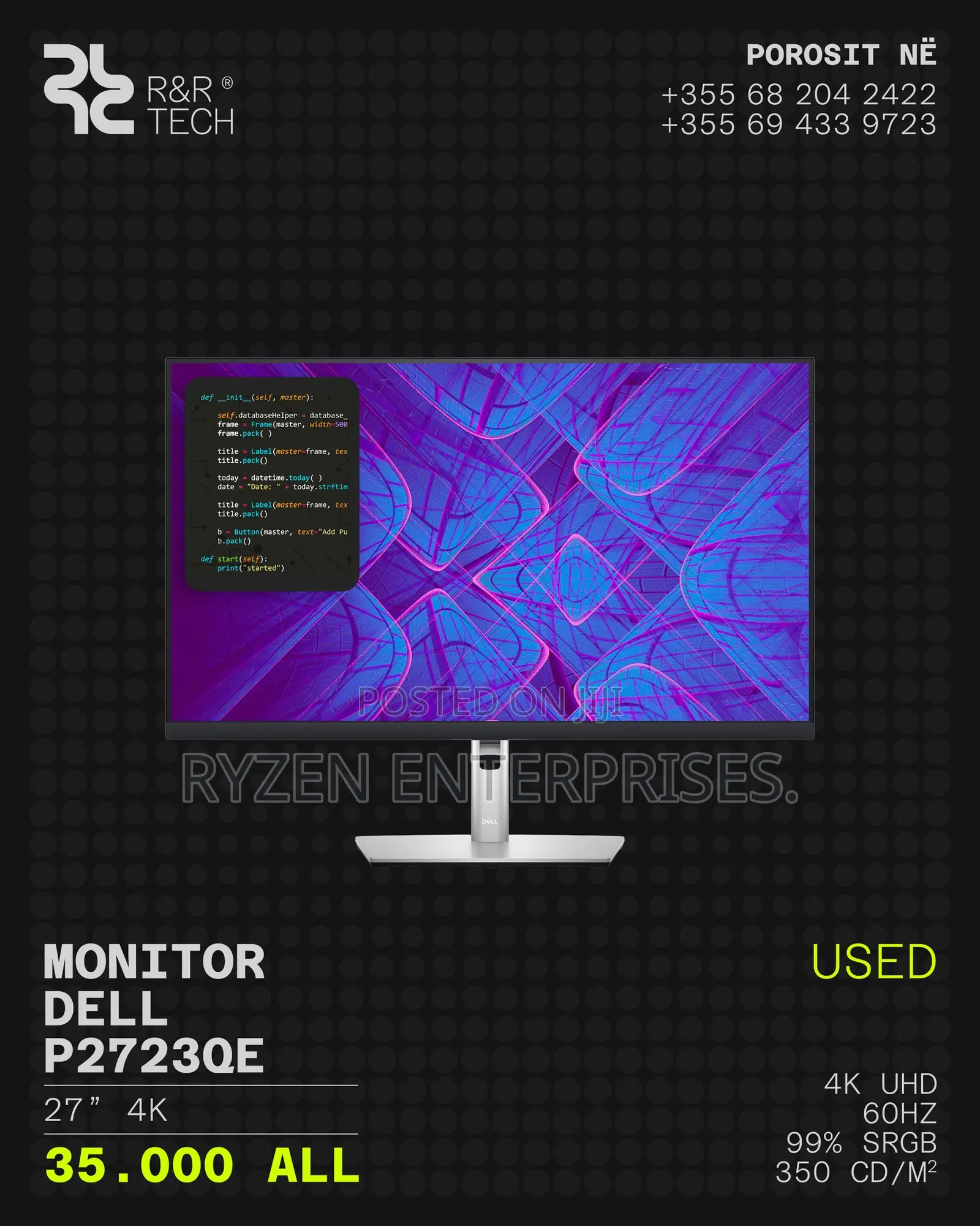 Lenovo Thinkvision P25i-30 24.5" FHD Monitor