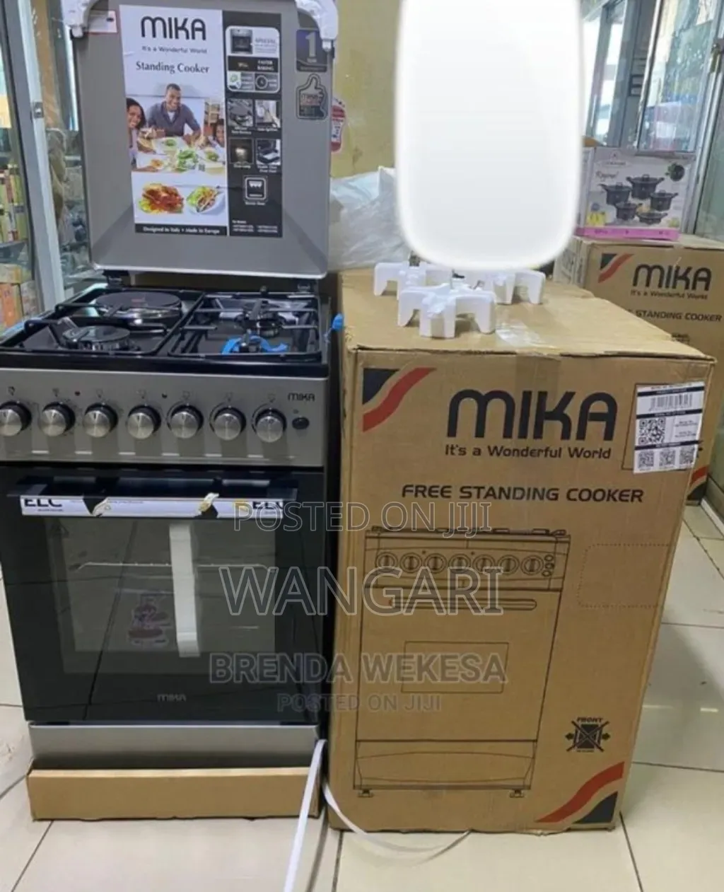 Plus Electric Oven Mika 50*60 Cooker