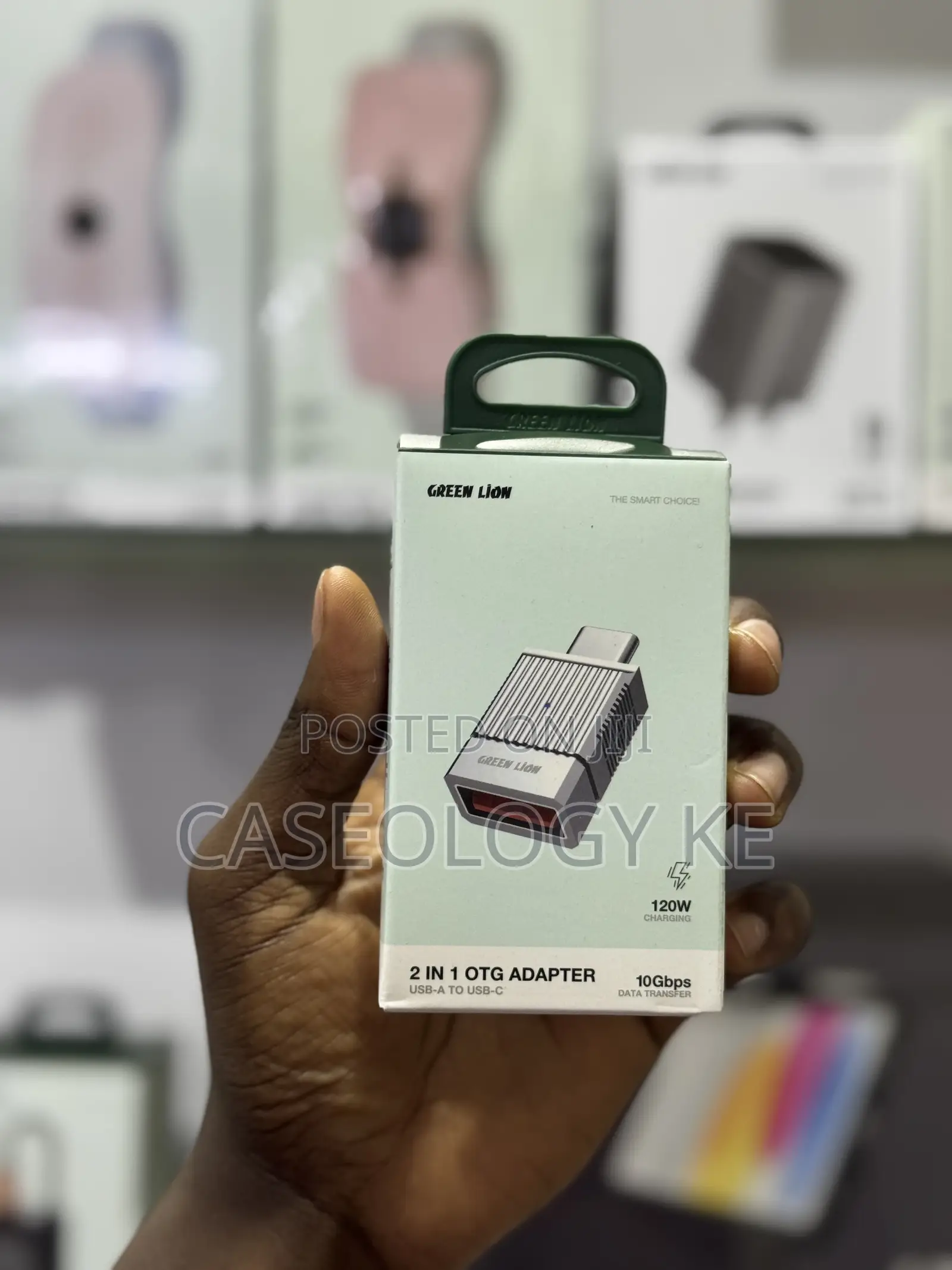 2 In 1 Otg Cable (Usb-a To Usb-c)