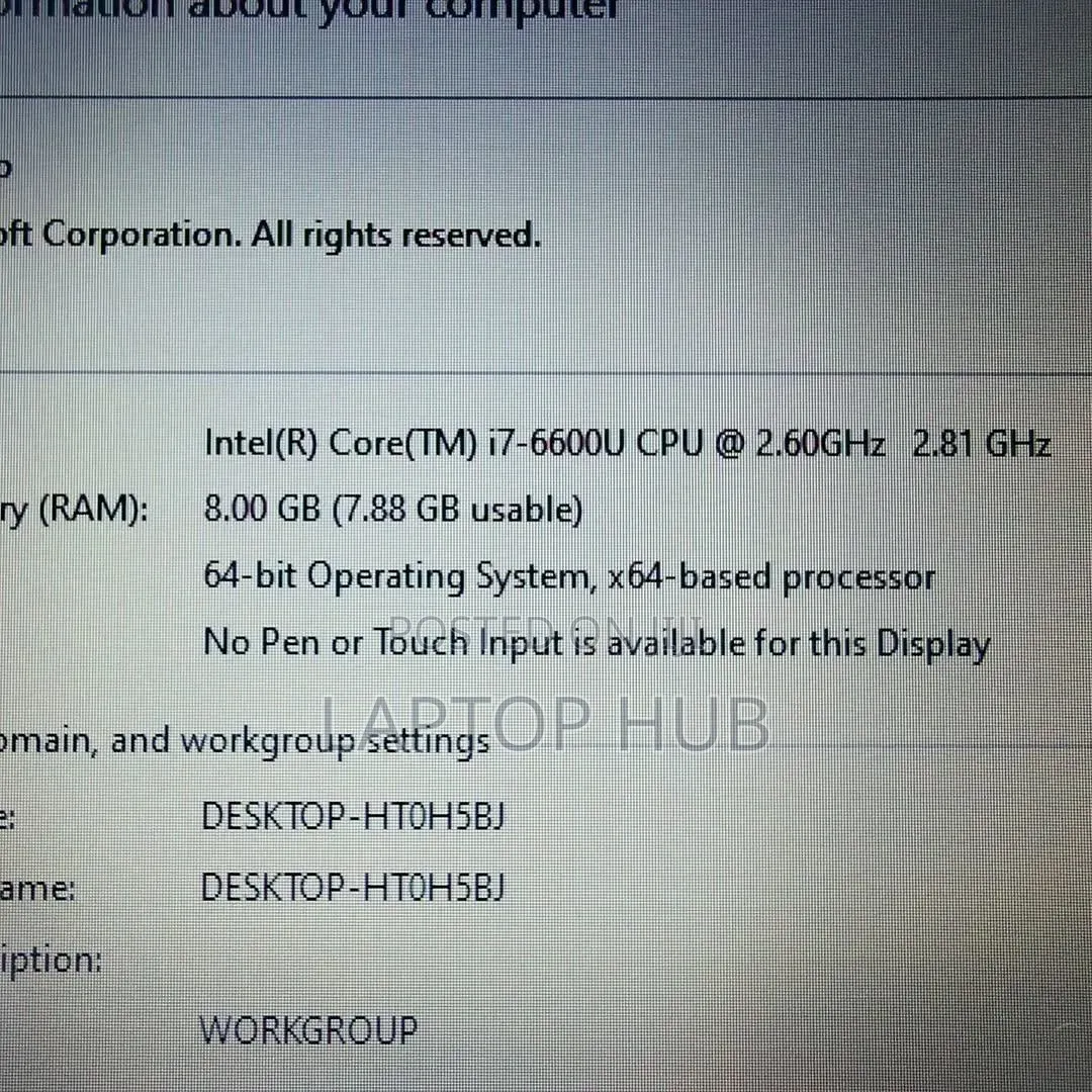 Laptop Dell Latitude E7270 8GB Intel Core i7 SSD 256GB
