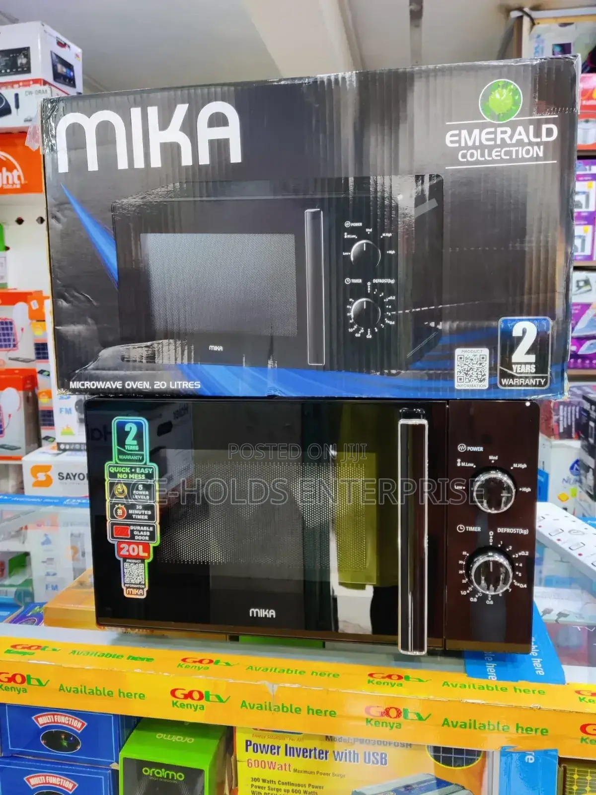 Mika Manual Microwave/ Oven - 20 Litres With Warranty