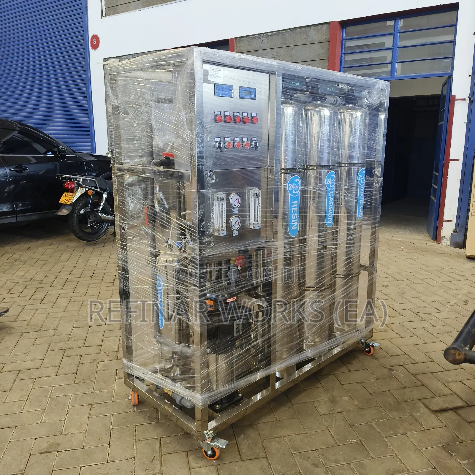 Dialysis Water System With Automatic Monitoring Alarm Controls