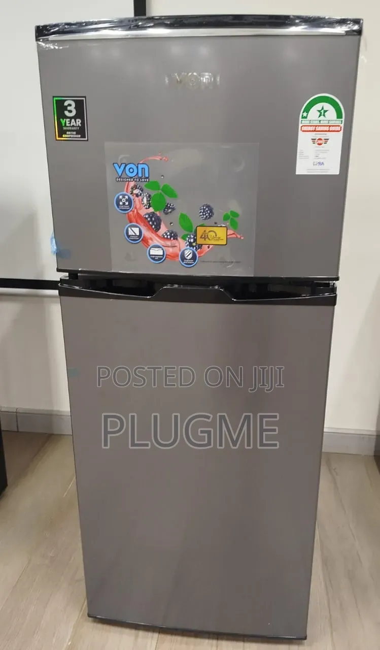 Von 175 Litres Double Door Refrigerator