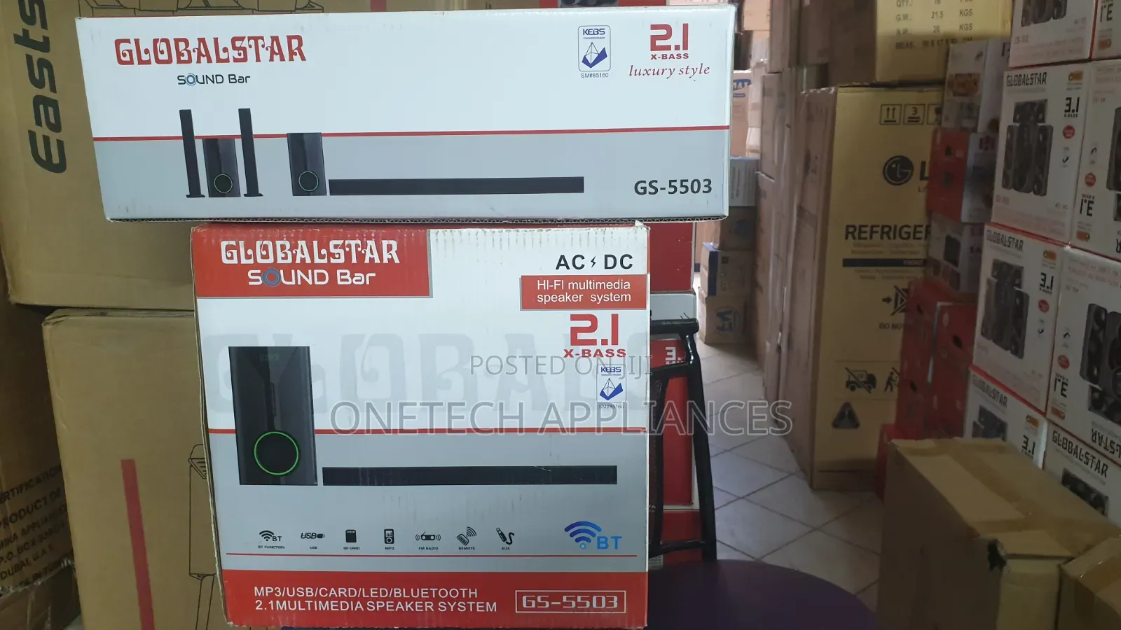 Globalstar 2.1 Soundbar V527 Model