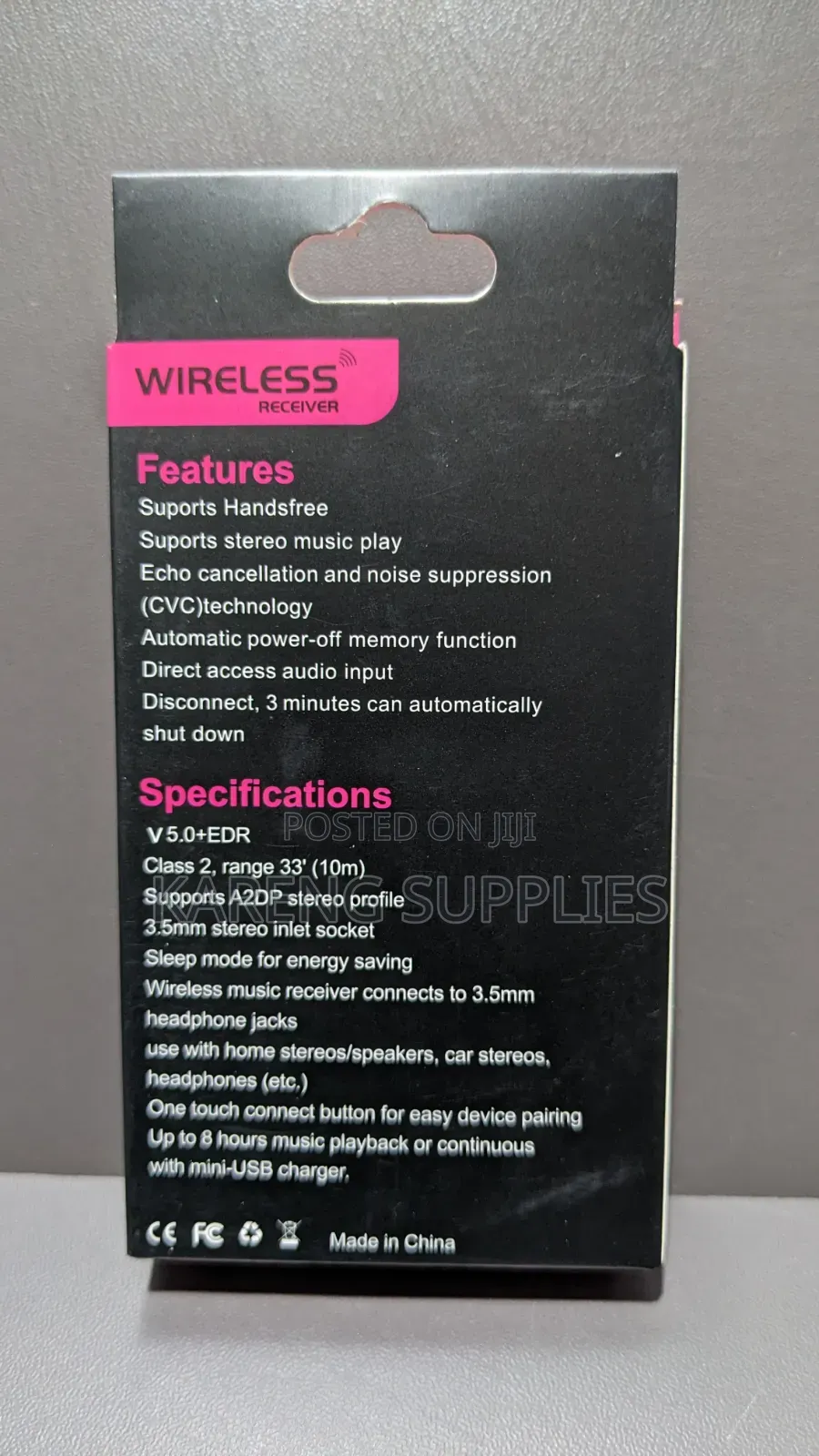 3.5mm Wireless Receiver