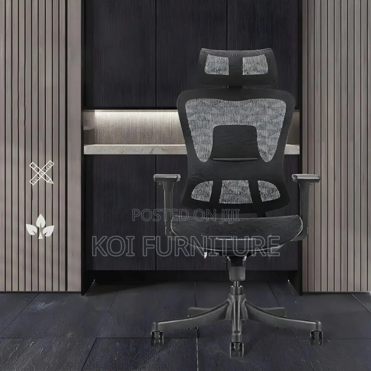 Office Chairs; Othopedic High Back Faric Executive Productive Chair