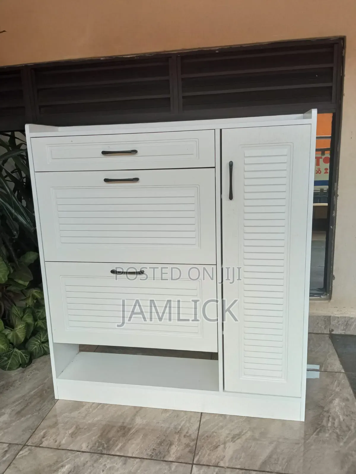 100cm Bucket Flip Shoe Cabinet – Th