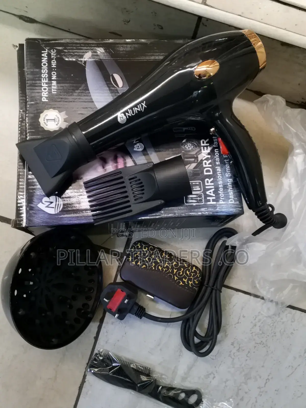 Professional Hair Dryer / Blow Dryer -Hd 77c 2400w