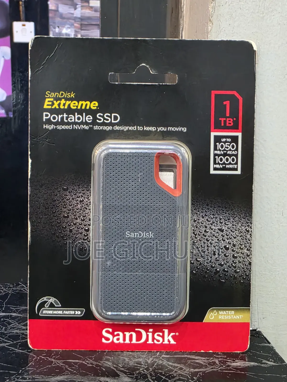 Sandisk Extreme Portable SSD 1tb 1050mbs
