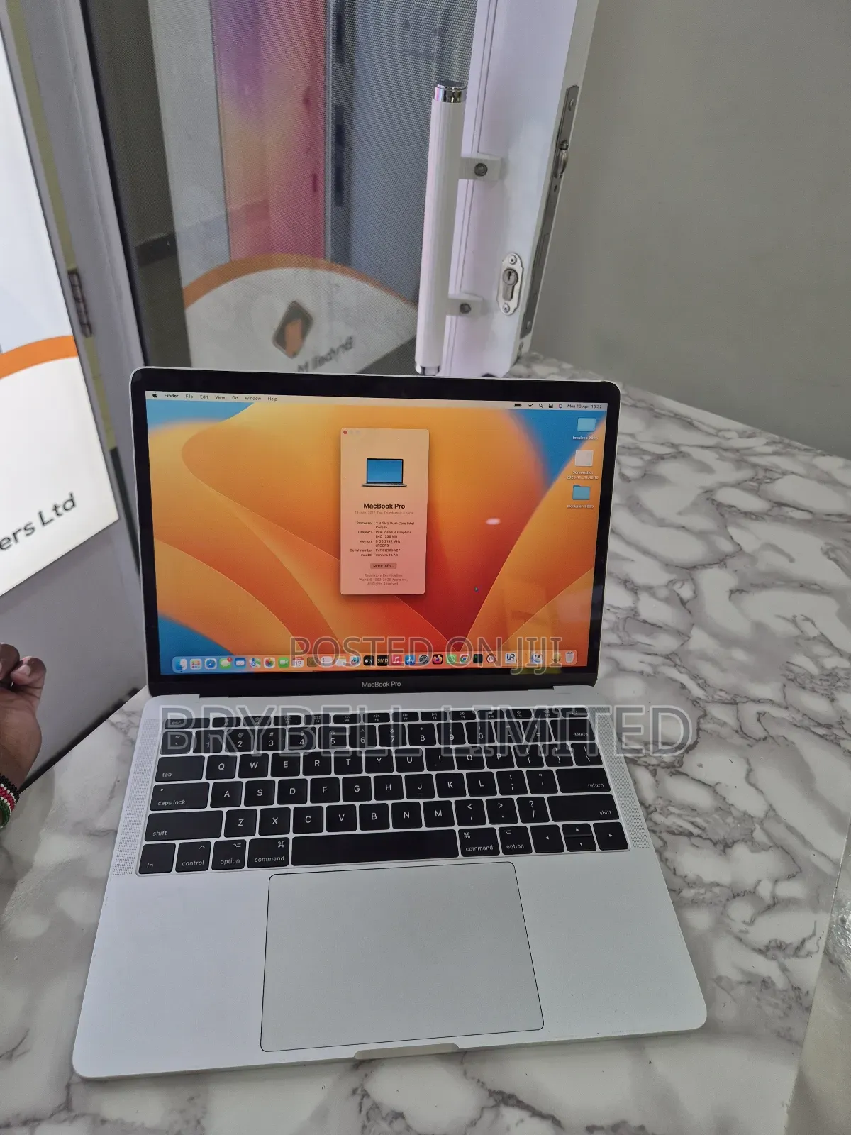 Laptop Apple MacBook Pro 2017 8GB Intel Core i5 SSD 128GB