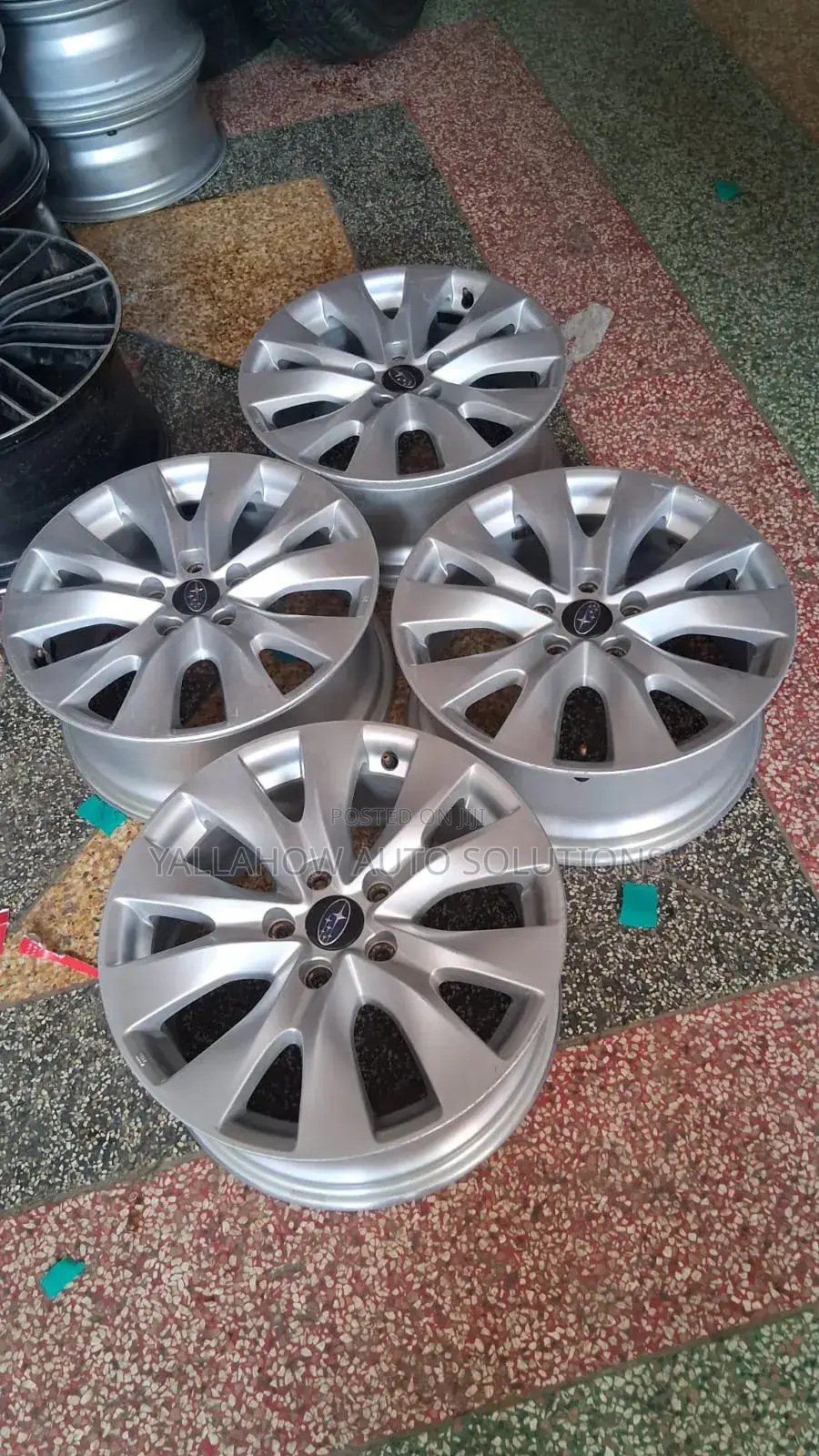 17 Inch Subaru Original Rims Kenya | Genuine Alloy Wheels