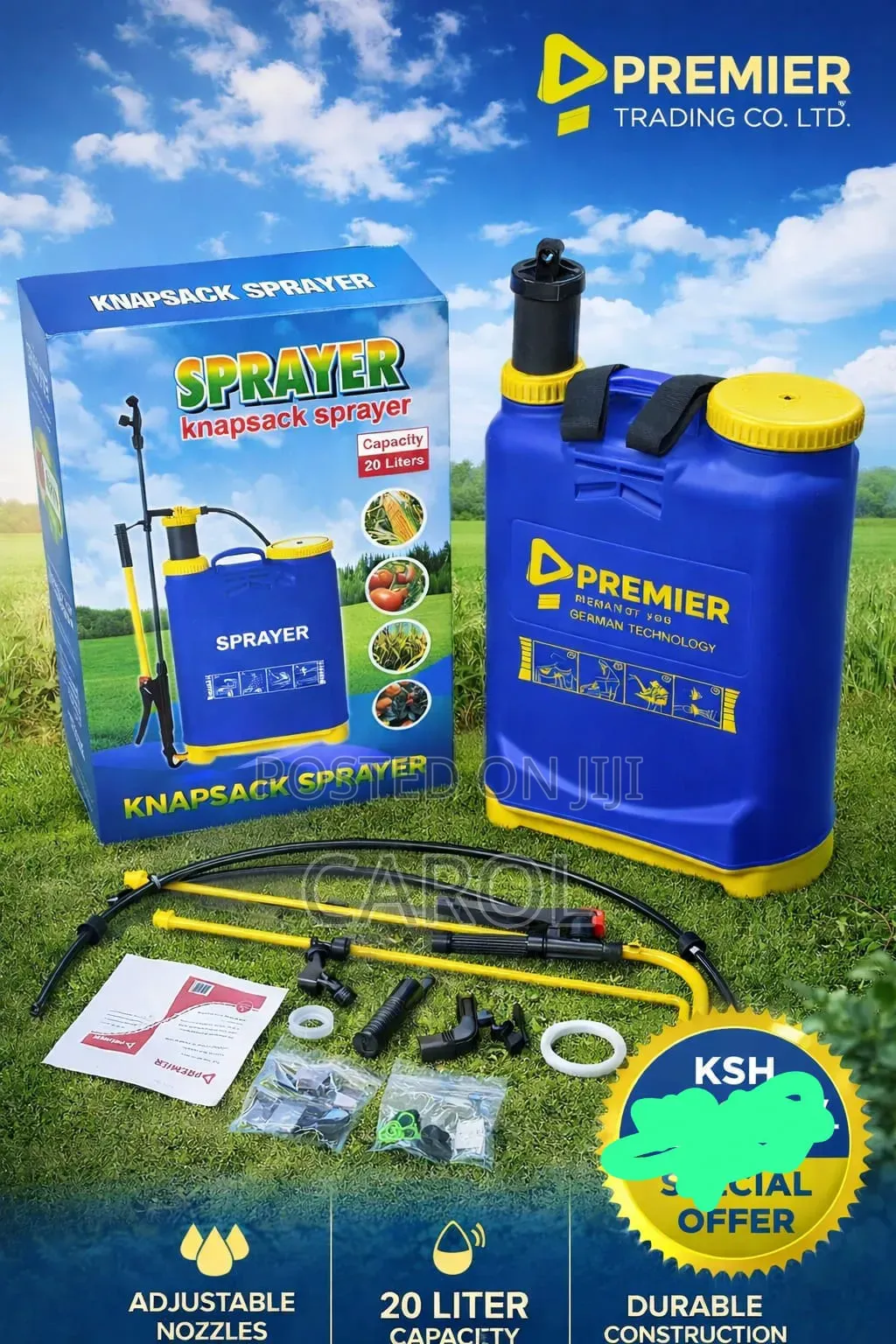 Premier Manual Knapsack at 3,799