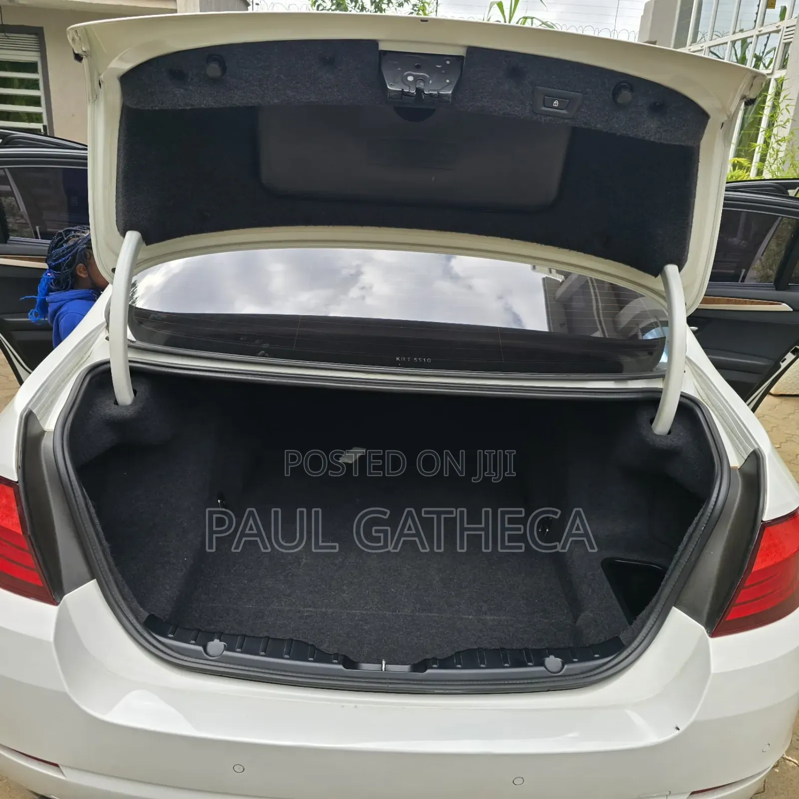 BMW 524d 2012 White