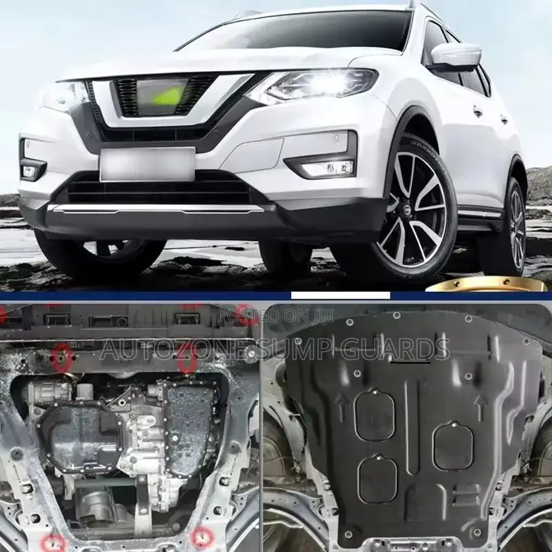Nissan X-trail 2014-2023 Black Under Engine Guard Plate Protector